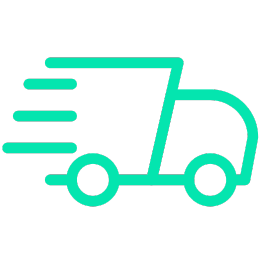 Icon representing a shipping truck.